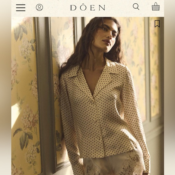 Doen Tops - Doen Elene Top - Silk/Viscose